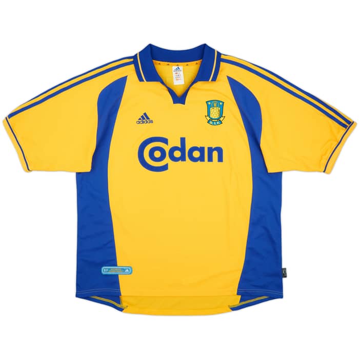 2000-02 Brondby Home Shirt Jorgensen #14 - 9/10 - (XXL)