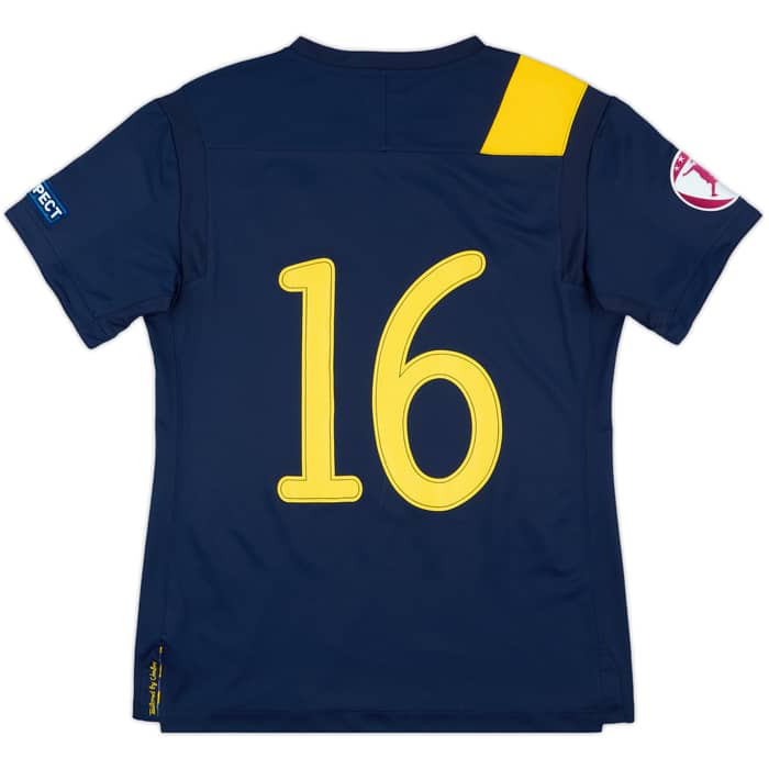2012 Sweden Women Match Issue UEFA U-19 Championship Away Shirt #16 (Hurtig)