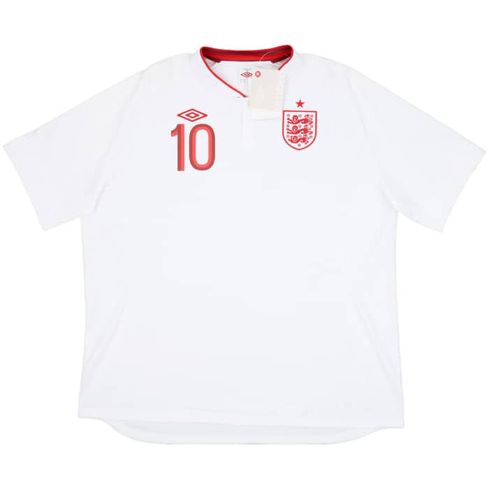 2012-13 England Home Shirt Rooney #10 (3XL)