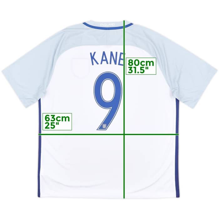 2016-17 England Home Shirt Kane #9 (XL)