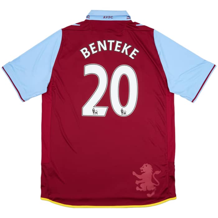 2012-13 Aston Villa Home Shirt Benteke #20 (XL)
