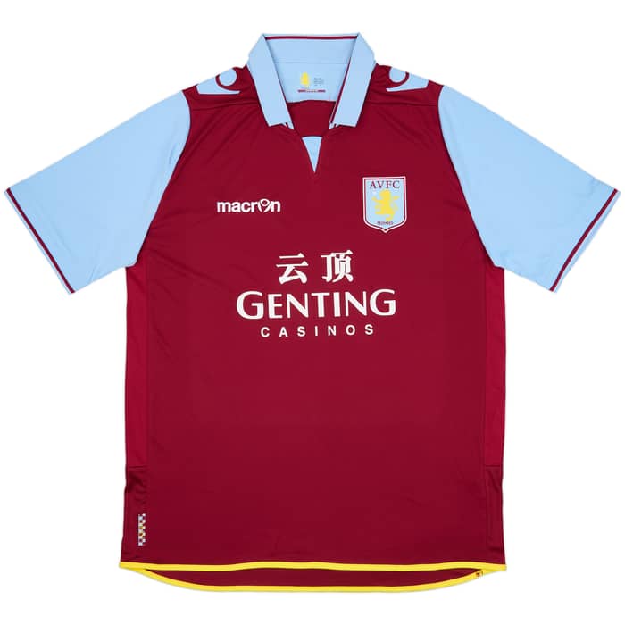 2012-13 Aston Villa Home Shirt Benteke #20 (XL)