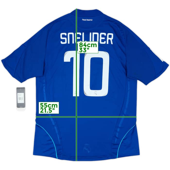 2008-09 Real Madrid Away Shirt Sneijder #10 (L)