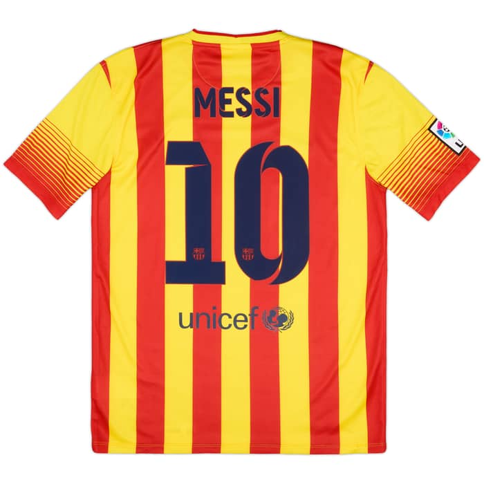 2013-15 Barcelona Away Shirt Messi #10 (M)