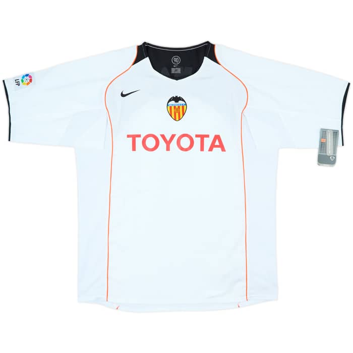 2004-05 Valencia Home Shirt Aimar #21 (XL)