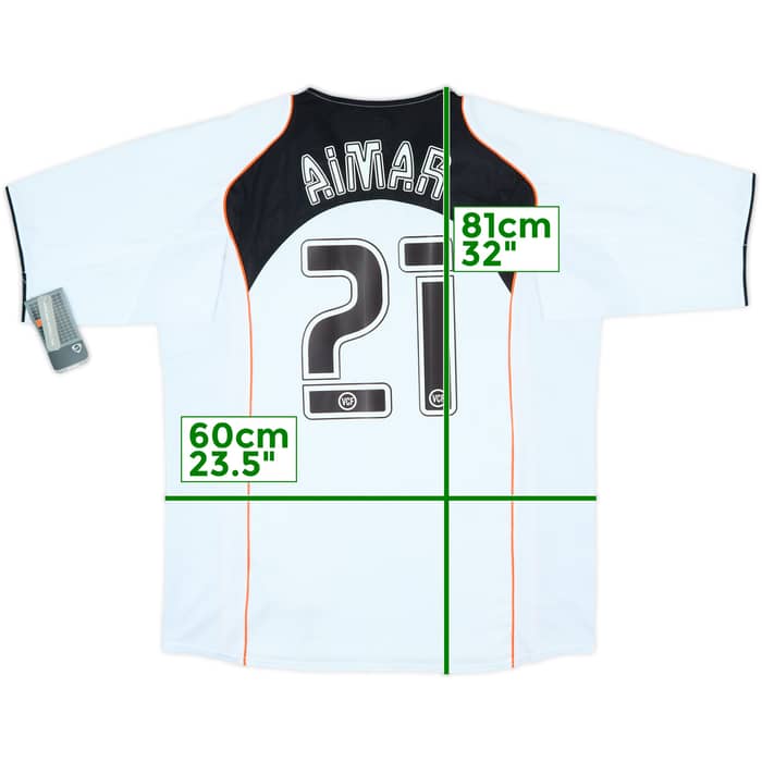 2004-05 Valencia Home Shirt Aimar #21 (XL)