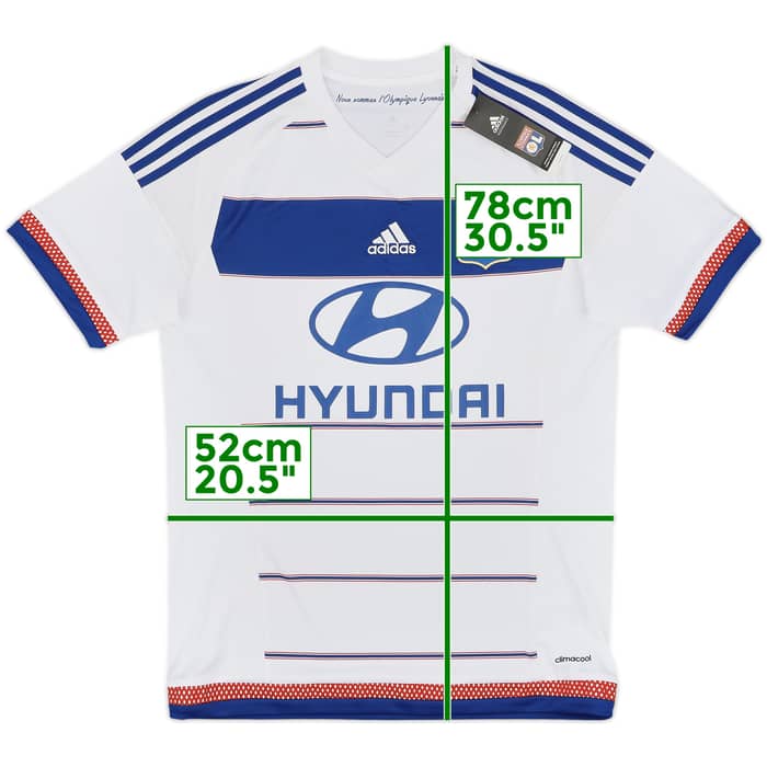2015-16 Lyon Home Shirt (M)