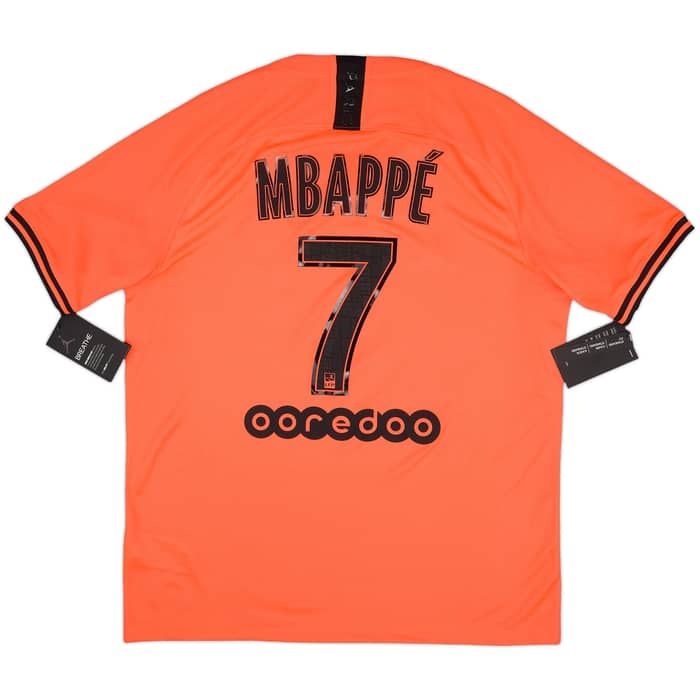 2019-20 Paris Saint-Germain Away Shirt Mbappe #7 (L)