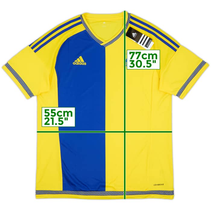 2015-16 Maccabi Tel-Aviv Home Shirt (L)