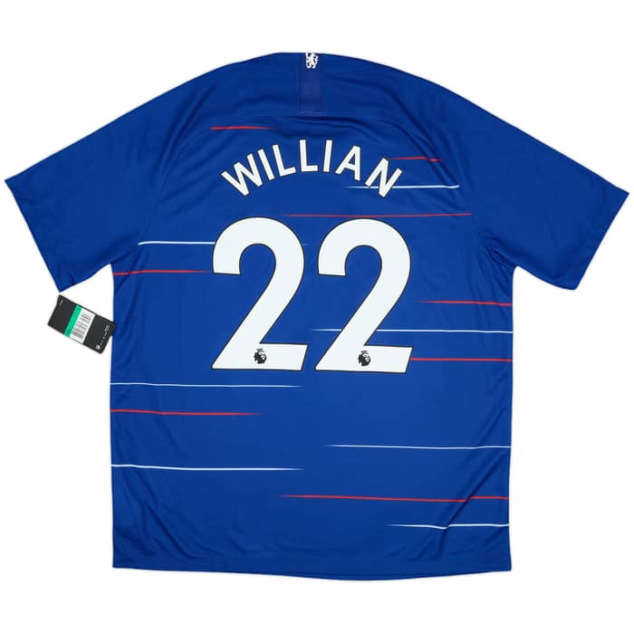 2018-19 Chelsea Home Shirt Willian #22 (XL)