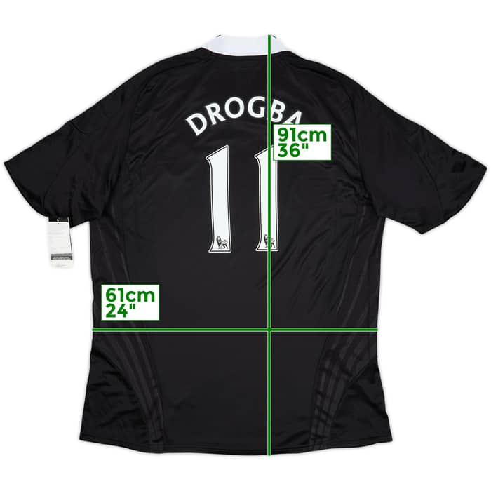 2008-09 Chelsea Away Shirt Drogba #11 (XXL)