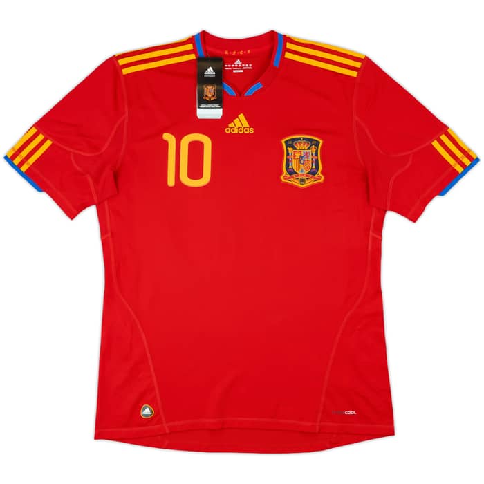 2009-10 Spain Home Shirt Fabregas #10 (L)