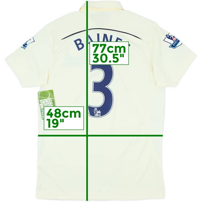2010-11 Everton Third Shirt Baines #3 (S)