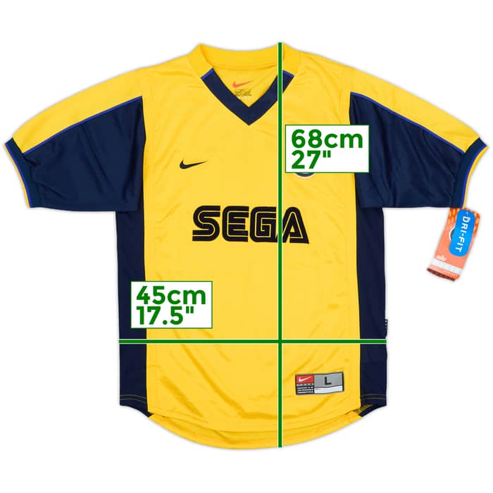1999-01 Arsenal Away Shirt (L.Boys)