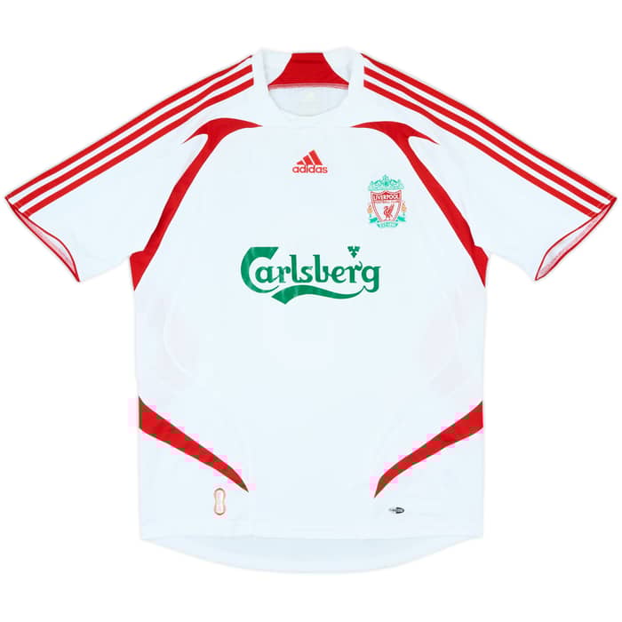 2007-08 Liverpool Away Shirt Gerrard #8 (M)