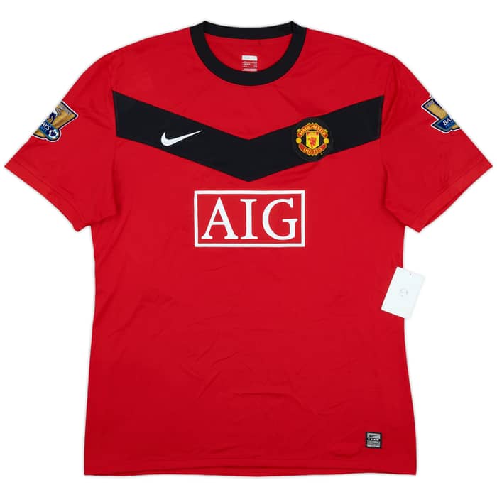 2009-10 Manchester United Player Issue Home Shirt Rooney #10 (XXL)