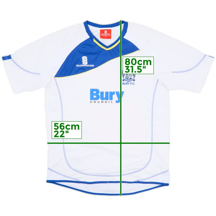 2012-13 Bury Home Shirt - 8/10 - (XL)