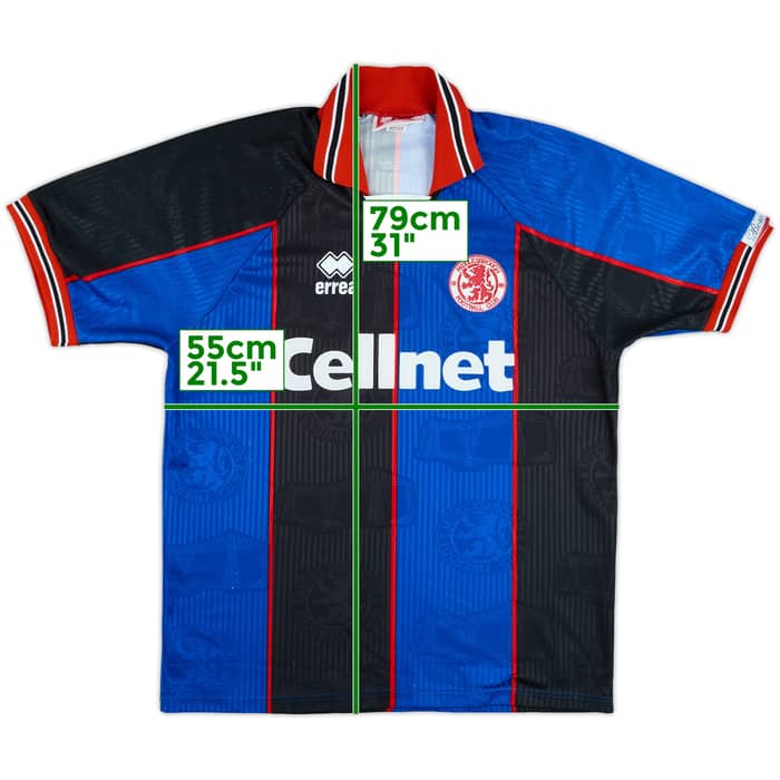 1995-96 Middlesbrough Match Issue Away Shirt #14