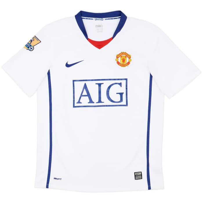 2008-10 Manchester United Away Shirt Nani #17 - 6/10 - (S)