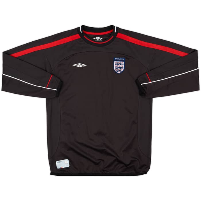 2002-03 England GK Shirt Seaman #1 - 9/10 - (L.Boys)