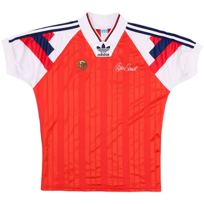 1992-94 Norway 'Goran Sørloth' Home Shirt #10 - 6/10 - (S)