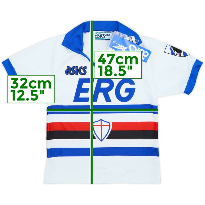 1990-92 Sampdoria Away Shirt (4-5 Years)