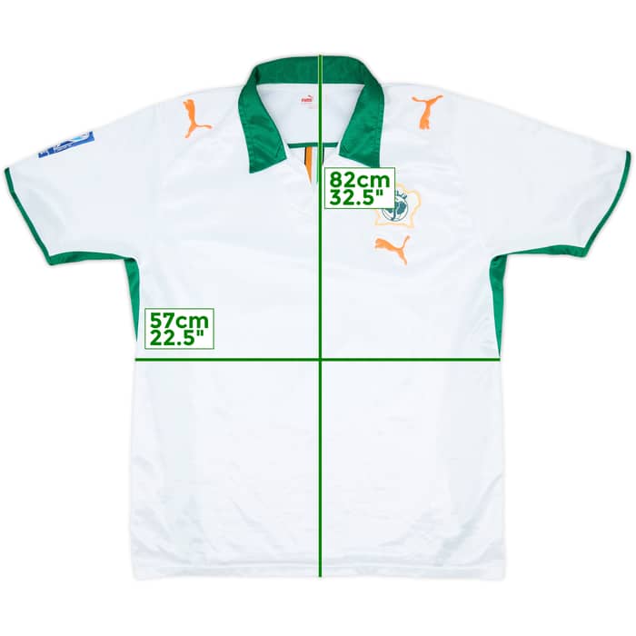 2008-10 Ivory Coast Away Shirt - 8/10 - (XL)