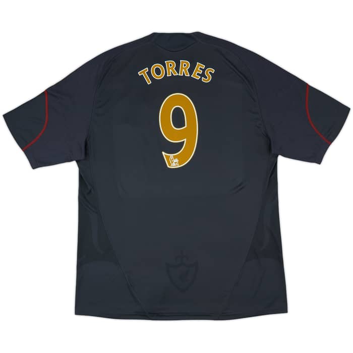 2009-10 Liverpool Away Shirt Torres #9 (XXL)