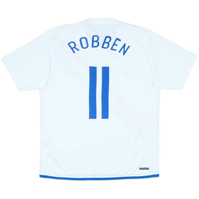 2006-08 Netherlands Away Shirt Robben #11 (L)