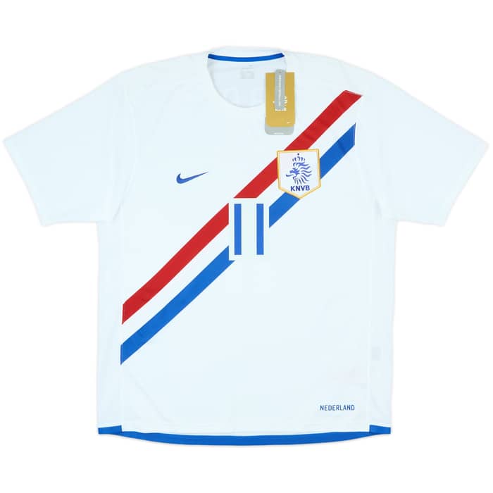 2006-08 Netherlands Away Shirt Robben #11 (L)