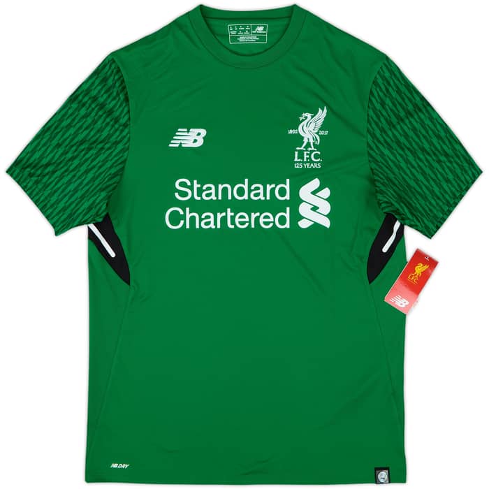 2017-18 Liverpool '125 Years' GK Shirt (S)