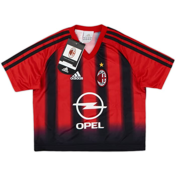 2004-05 AC Milan Home Shirt (4-5 Years)