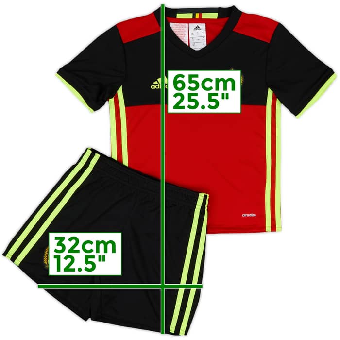 2016-17 Belgium Home Shirt and Shorts (4-5 Years)