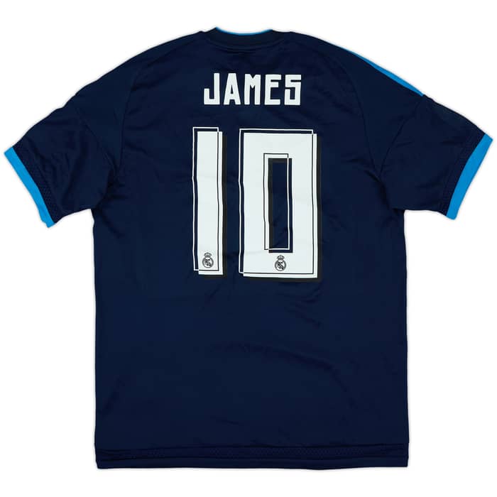 2015-16 Real Madrid Third Shirt James #10 (M)