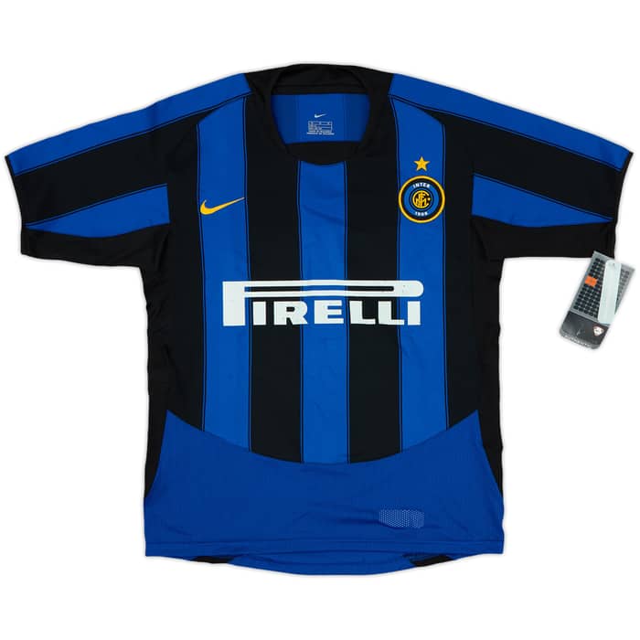 2003-04 Inter Milan Home Shirt (M.Boys)