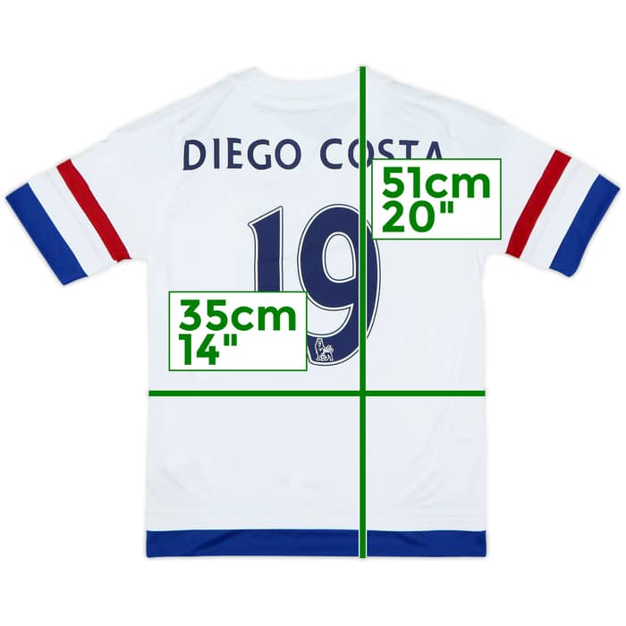 2015-16 Chelsea Away Shirt Diego Costa #19 (S.Boys)