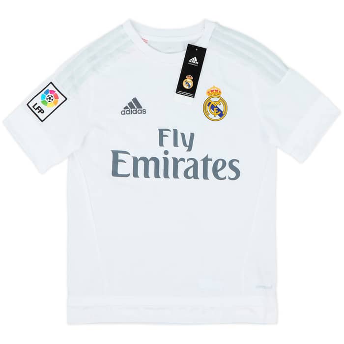 2015-16 Real Madrid Home Shirt James #10 (L.Boys)