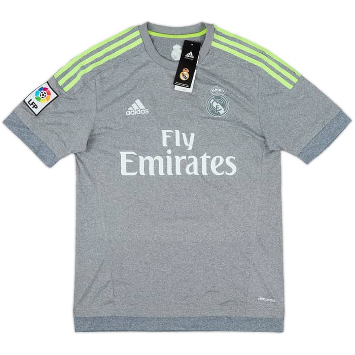 2015-16 Real Madrid Away Shirt James #10 (S)