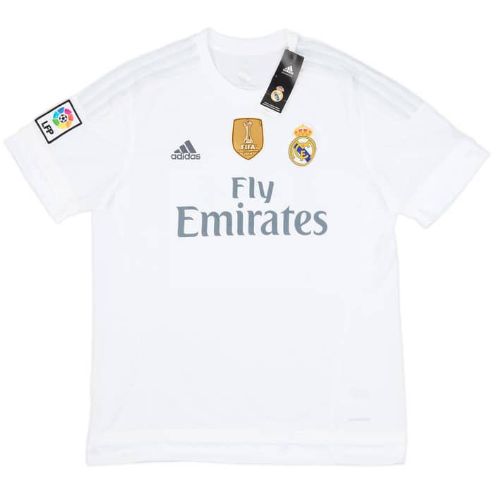 2015-16 Real Madrid Home Shirt James #10 (L)