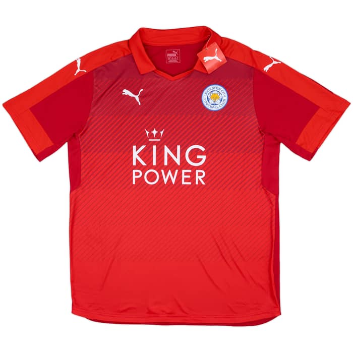 2016-17 Leicester Away Shirt Vardy #9 (XL)