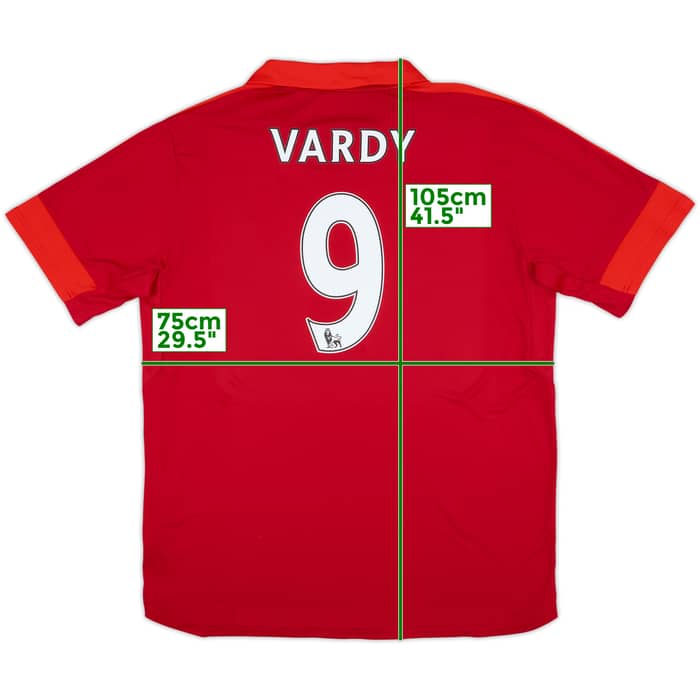 2016-17 Leicester Away Shirt Vardy #9 (XL)