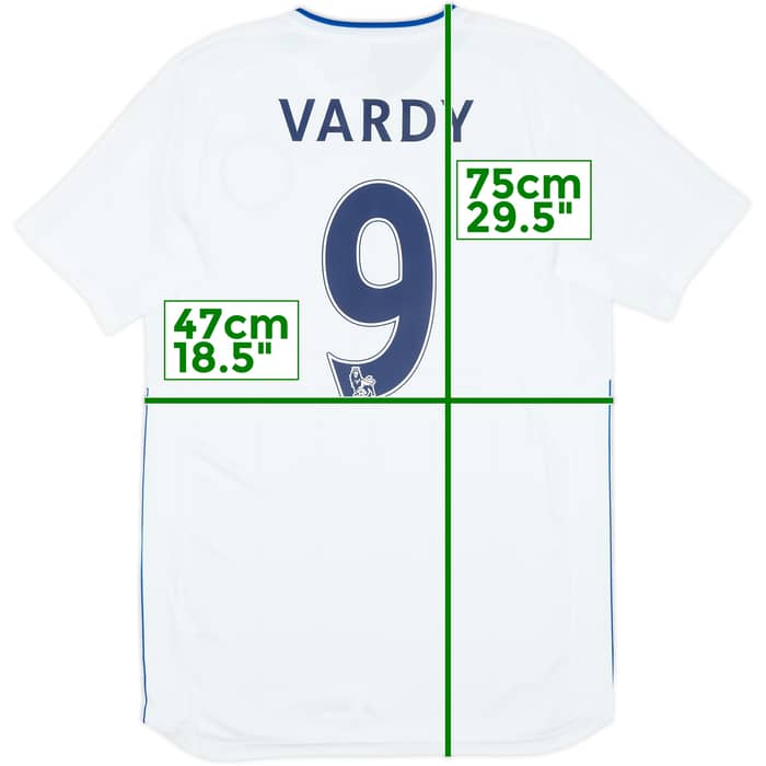 2016-17 Leicester Third Shirt Vardy #9 (S)