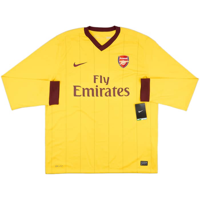 2010-13 Arsenal Away L/S Shirt Fabregas #4 (XL)