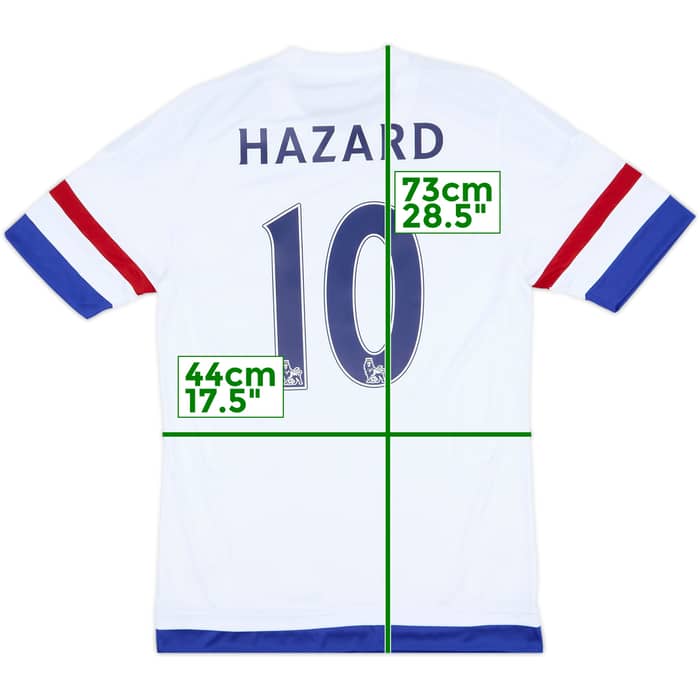 2015-16 Chelsea Away Shirt Hazard #10 (S)