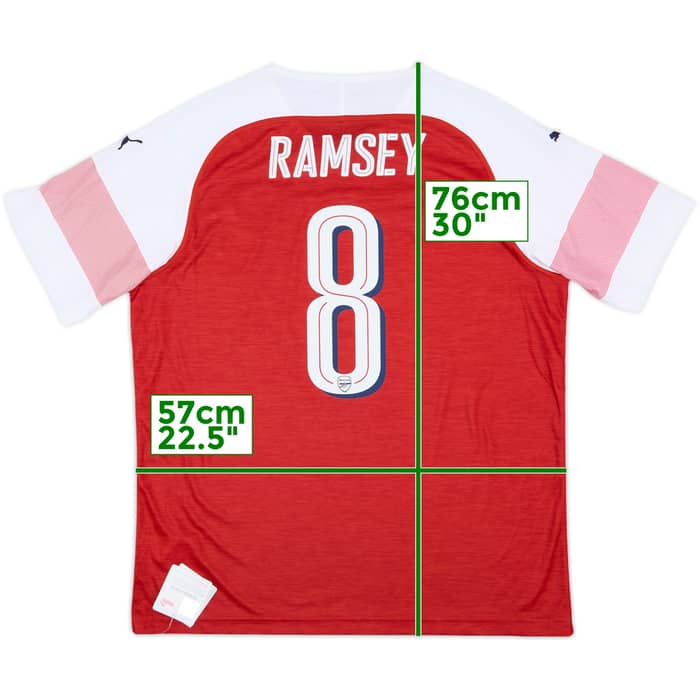 2018-19 Arsenal Home Shirt Ramsey #8 (XL)