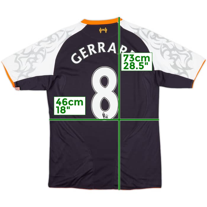 2012-13 Liverpool Third Shirt Gerrard #8 (S)