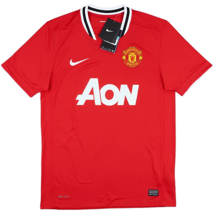 2011-12 Manchester United Home Shirt Rooney #10 (M)