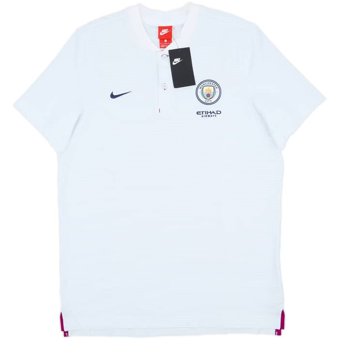 2018-19 Manchester City Nike Polo Shirt (L)