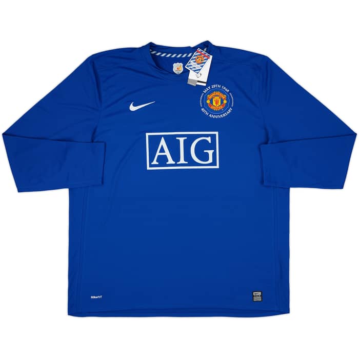 2008-09 Manchester United Third L/S Shirt Ronaldo #7 (XXL)