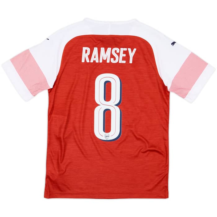 2018-19 Arsenal Home Shirt Ramsey #8 (S)